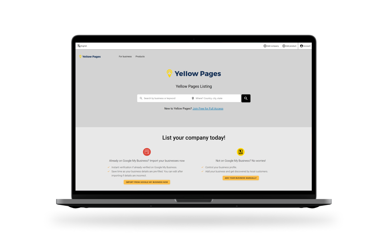 Yellow Pages